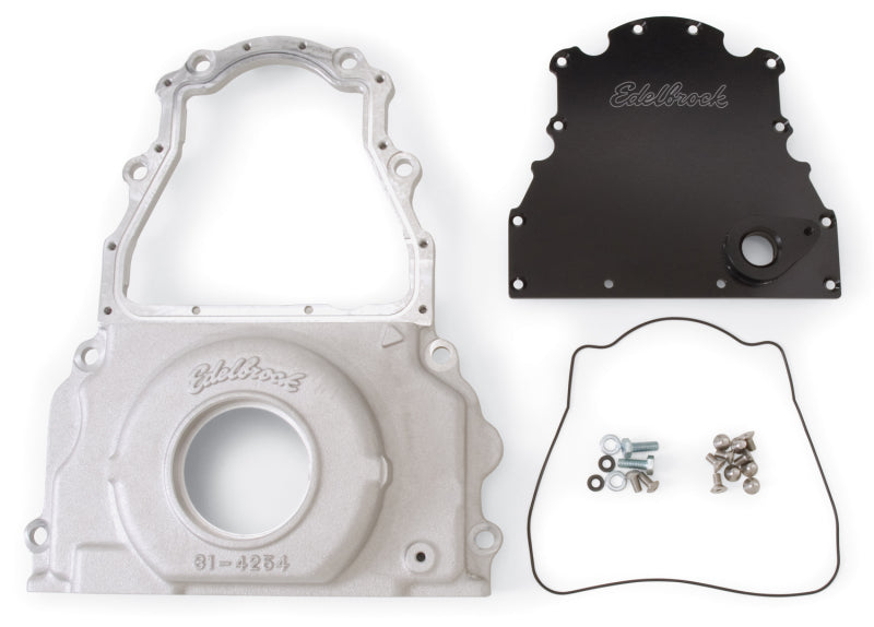 Load image into Gallery viewer, Edelbrock Timing Cover 2-Piece for GM Gen 4 Ls-Series
