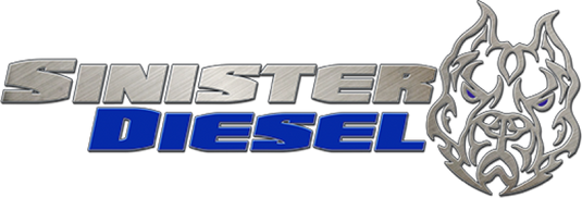 Sinister Diesel Universal Black Ceramic Coated Stainless Steel Exhaust Tip (5in to 6in)
