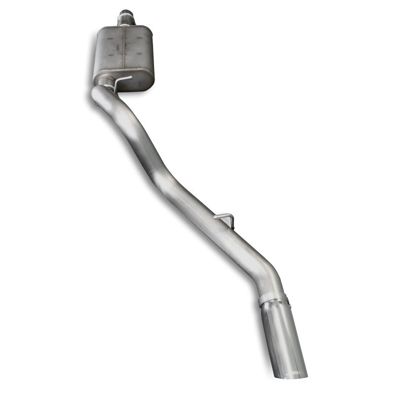 Load image into Gallery viewer, JBA 97-99 Jeep Wrangler TJ 2.5L/4.0L 304SS Single Rear Exit Cat-Back Exhaust
