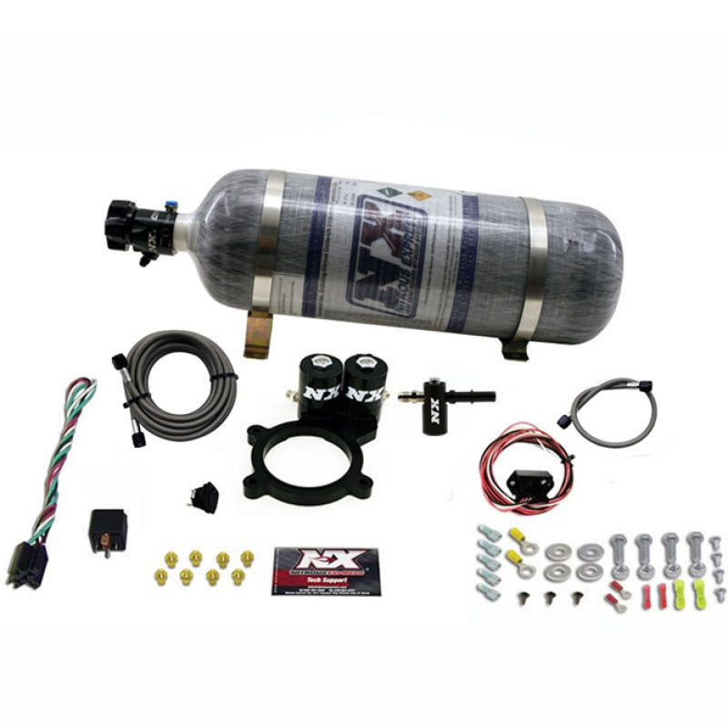 Load image into Gallery viewer, Nitrous Express 2014+ GM 5.3L Truck Nitrous Plate Kit (50-250HP) w/Composite Bottle
