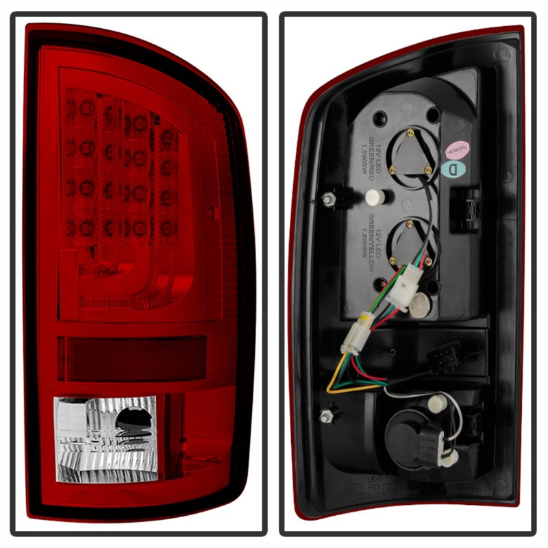 Load image into Gallery viewer, Spyder Dodge Ram 02-06 1500 Version 2 LED Tail Light - Red Clear ALT-YD-DRAM02V2-LED-RC
