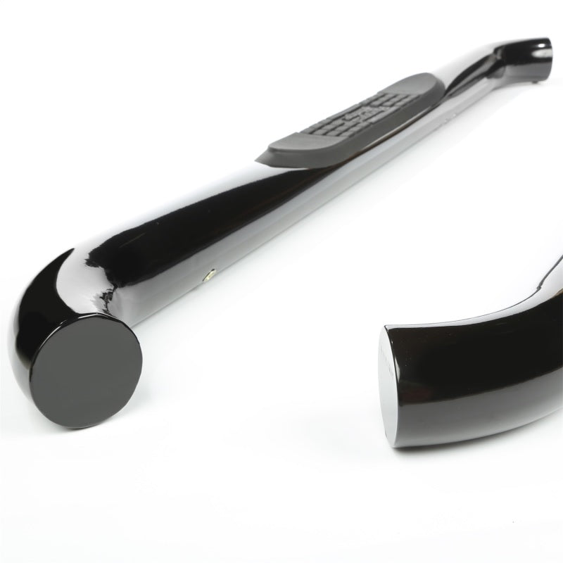 Load image into Gallery viewer, Rugged Ridge 3-In Round Side Steps Black 07-18 2-Door Jeep Wrangler
