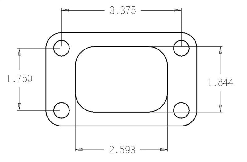 Load image into Gallery viewer, Cometic Turbo FLG T3/T4 Turbine Inlet Exhaust Gasket
