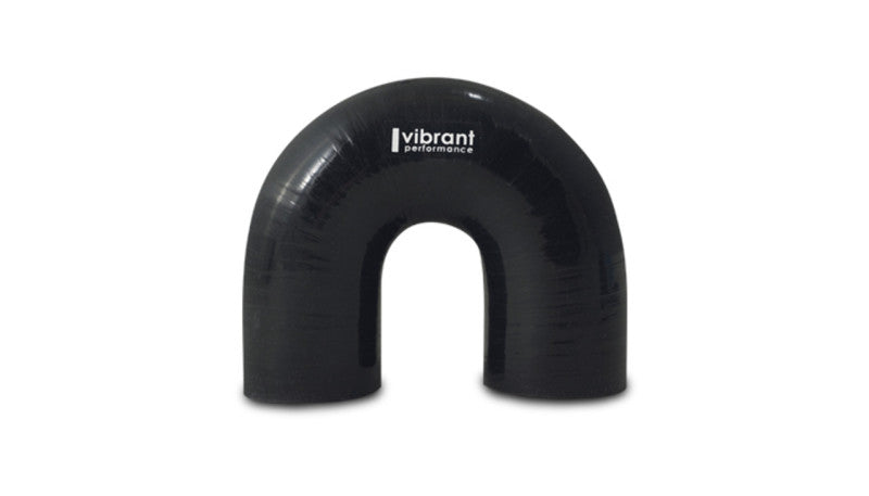 Load image into Gallery viewer, Vibrant 180 Degree Elbow 3.50in ID x 4.75in Leg Length Silicone Hose Coupler

