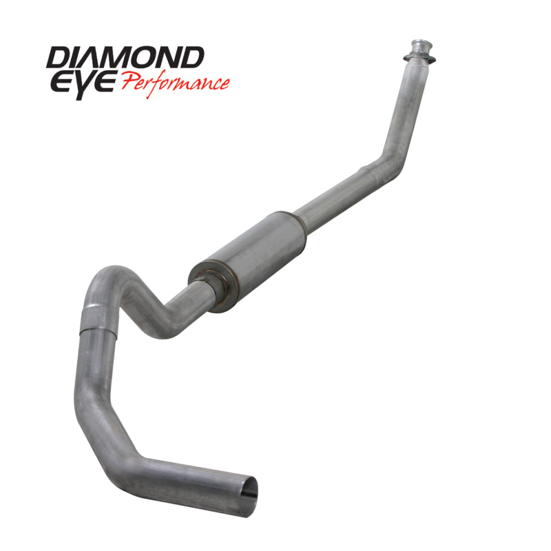 Load image into Gallery viewer, Diamond Eye KIT 4in Turbo Back SGL AL: 98.5-02 DODGE CUMMINS 5.9L

