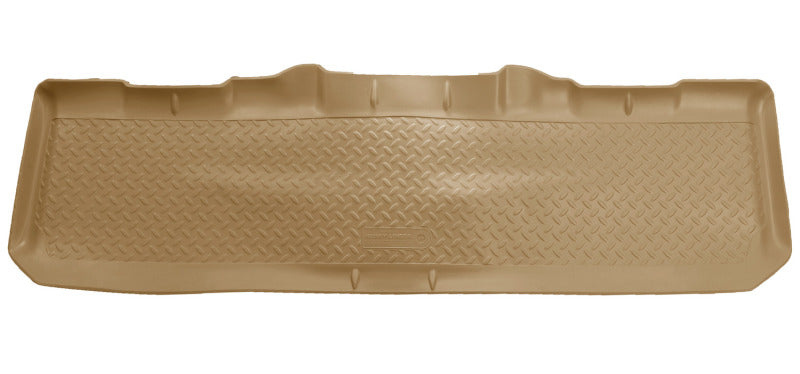 Load image into Gallery viewer, Husky Liners 99-07 Ford F-250-F-550 Super Duty Crew Cab Classic Style 2nd Row Tan Floor Liners
