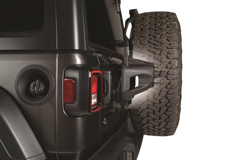 Load image into Gallery viewer, Rugged Ridge Spare Tire Relocation Bracket 18-20 Jeep Wrangler JL
