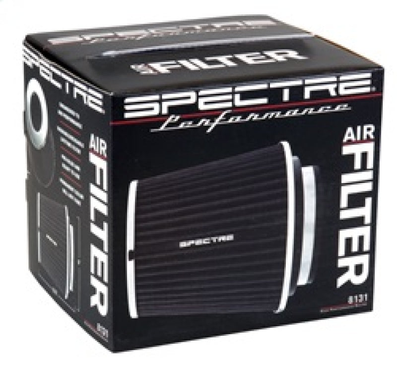 Load image into Gallery viewer, Spectre Adjustable Conical Air Filter 5-1/2in. Tall (Fits 3in. / 3-1/2in. / 4in. Tubes) - Black
