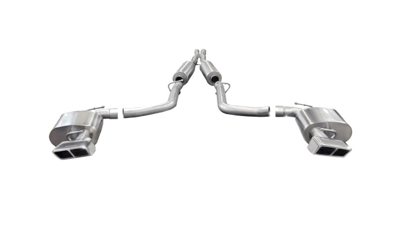 Load image into Gallery viewer, Corsa 2014-2014 Dodge Challenger SRT-8 6.4L V8 Auto Polished Xtreme Cat-Back Exhaust
