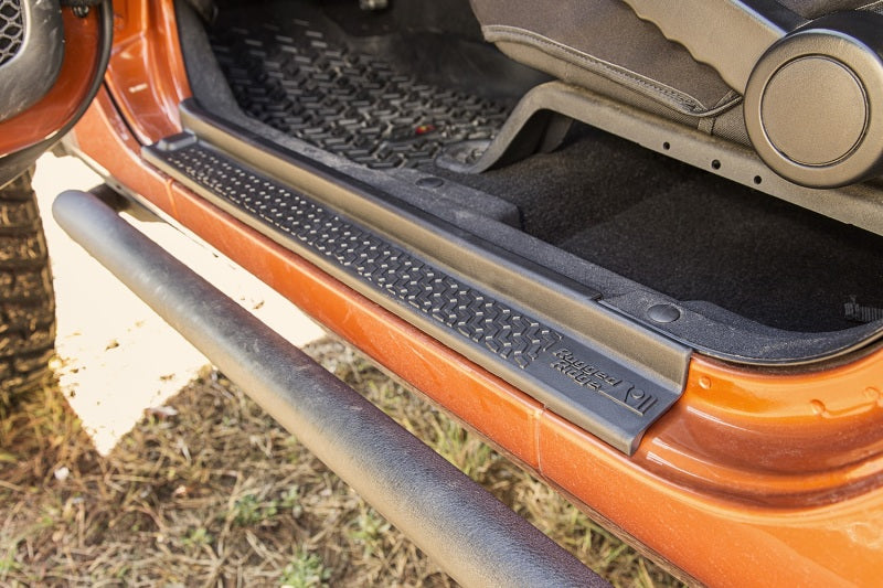 Load image into Gallery viewer, Rugged Ridge 07-18 Jeep Wrangler JK Unlimited 4-Door All Terrain Entry Guard Kit
