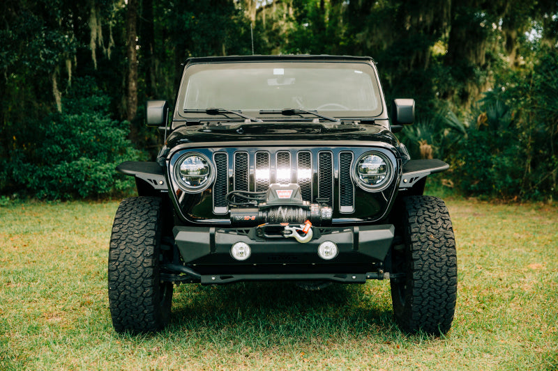 Load image into Gallery viewer, Rugged Ridge 18-20 Jeep Wrangler JL/JT LED Grille Mount Bracket

