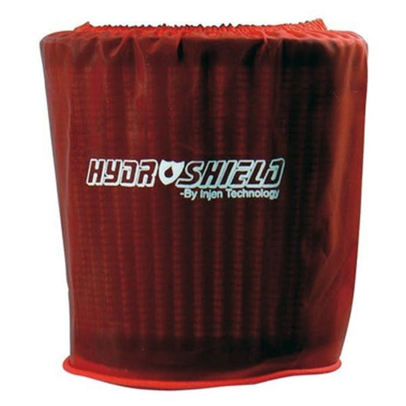 Load image into Gallery viewer, Injen Red Water Repellant Pre-Filter fits X-1010 X-1011 X-1017 X-1020 5in Base/5in Tall/4in Top
