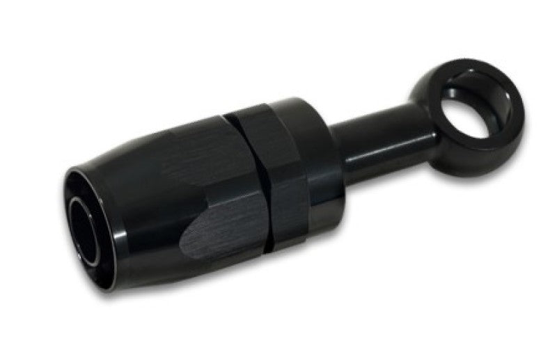 Load image into Gallery viewer, Vibrant -10AN Banjo Hose End Fitting for use with M14 or 9/16in Banjo Bolt - Aluminum Black
