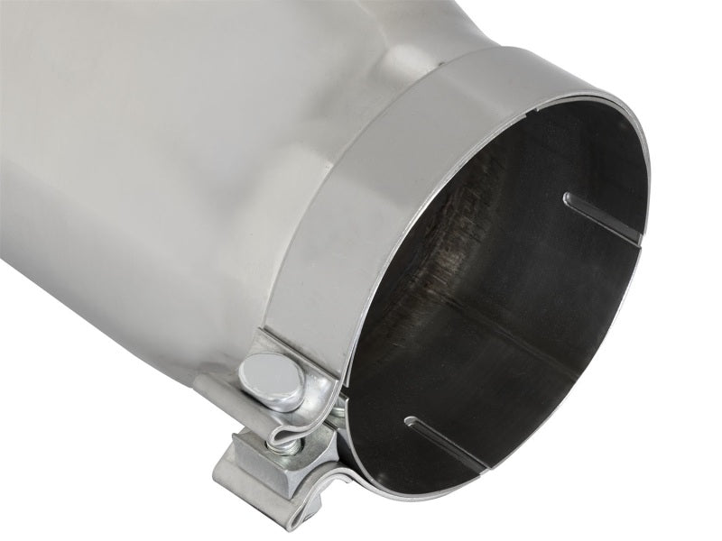 Load image into Gallery viewer, aFe MACHForce-Xp 5in Inlet x 6in Outlet x 15in length Polished Exhaust Tip

