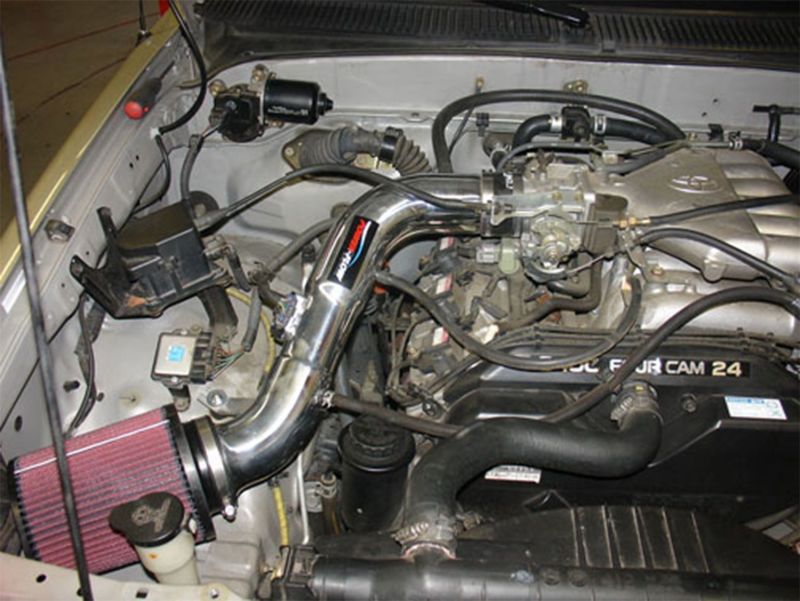 Load image into Gallery viewer, Injen 99-04 4Runner Tacoma 3.4L V6 only Wrinkle Black Power-Flow Air Intake System
