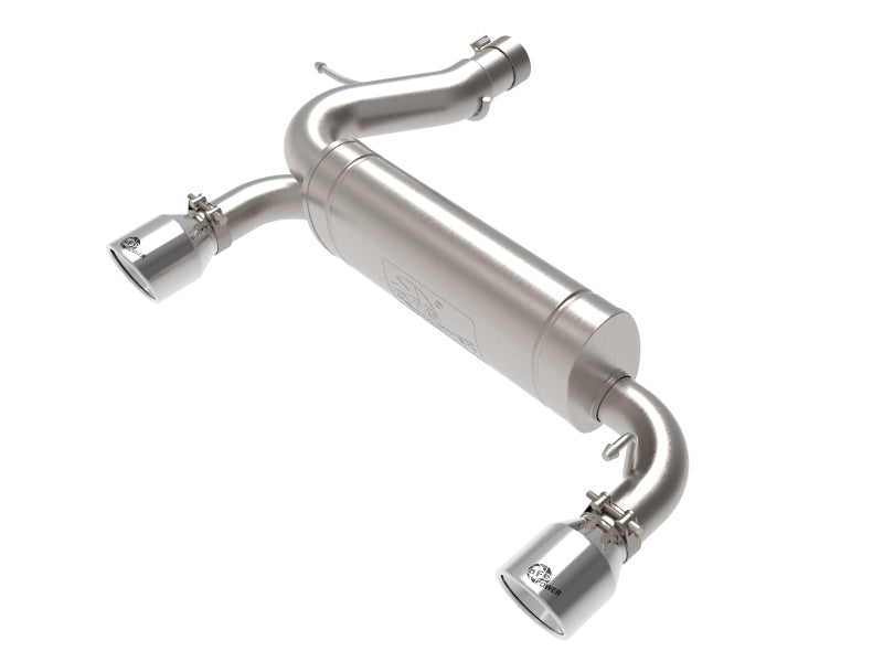 Load image into Gallery viewer, aFe Vulcan 3in 304 SS Axle-Back Exhaust 2021 Ford Bronco L4-2.3L (t)/V6-2.7L (tt) w/ Polished Tips
