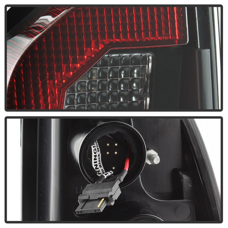 Load image into Gallery viewer, Spyder 05-15 Toyota Tacoma LED Tail Lights (Not Compatible w/OEM LEDS) - Black ALT-YD-TT05V2-LB-BK
