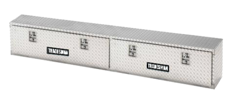 Load image into Gallery viewer, Tradesman Aluminum Top Mount L-Wing Box (96in.) - Brite
