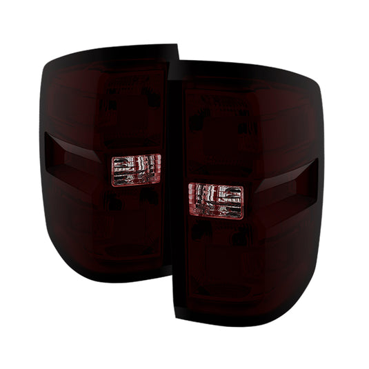 xTune Chevy Silverado 2014-2016 OEM Style Tail Lights -Dark Smoked ALT-JH-CS14-OE-RSM