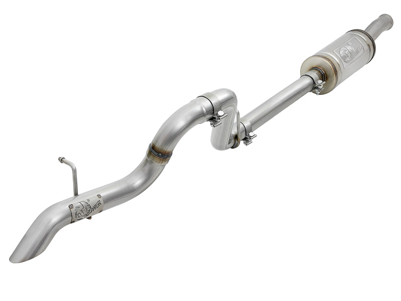 Load image into Gallery viewer, aFe MACH Force-Xp 2.5in 409SS Axle-Back Hi-Tuck Exhaust System 18-20 Jeep Wrangler (JL) V6 3.6L
