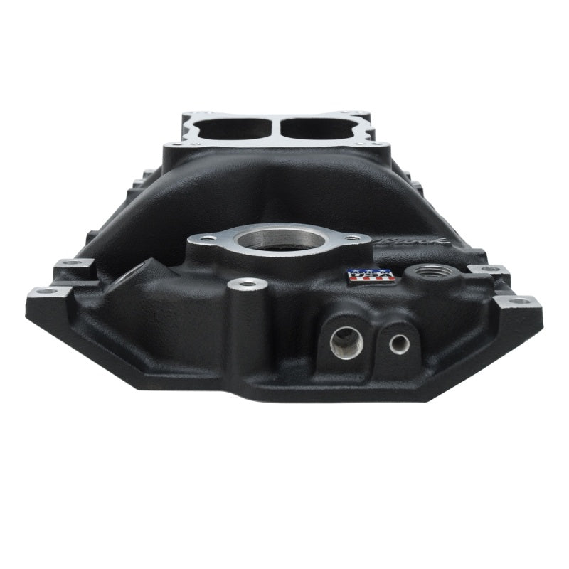 Load image into Gallery viewer, Edelbrock Intake SBC Performer Vortec Black
