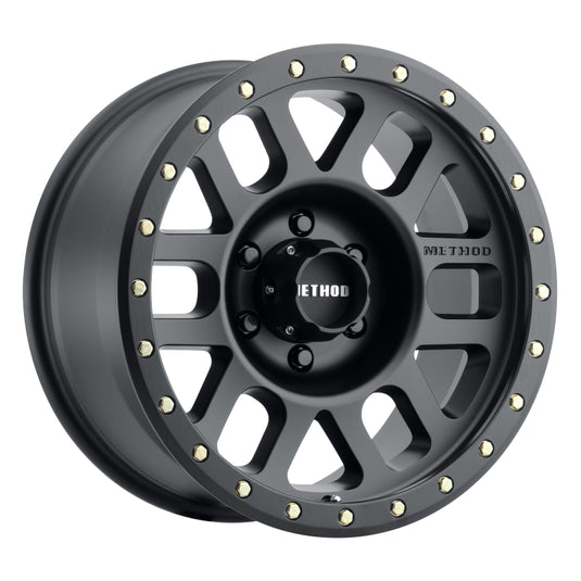 Method MR309 Grid 18x9 +18mm Offset 6x135 94mm CB Matte Black Wheel