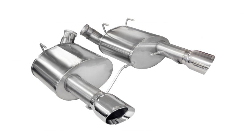 Load image into Gallery viewer, Corsa 2011-2014 Ford Mustang GT/Boss 302 5.0L V8 Polished Sport Axle-Back Exhaust

