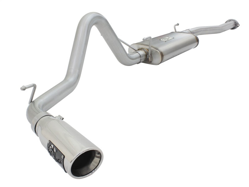 Load image into Gallery viewer, aFe MACH Force XP 2.5in Cat-Back Stainless Steel Exhaust w/Polished Tip Toyota Tacoma 13-14 2.7L
