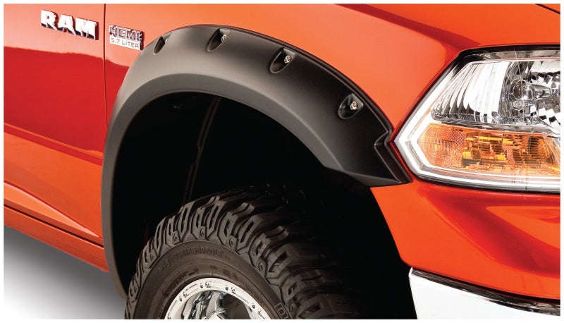 Load image into Gallery viewer, Bushwacker 09-18 Dodge Ram 1500 Pocket Style Flares 2pc - Black
