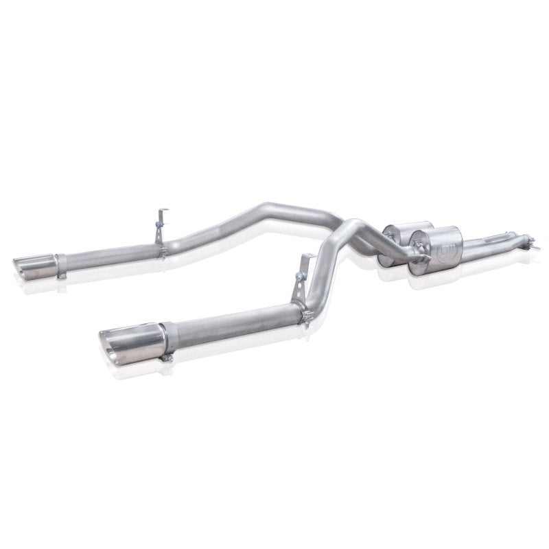 Load image into Gallery viewer, Stainless Works Chevy Silverado/GMC Sierra 2007-16 5.3L/6.2L Exhaust Under Bumper Exit
