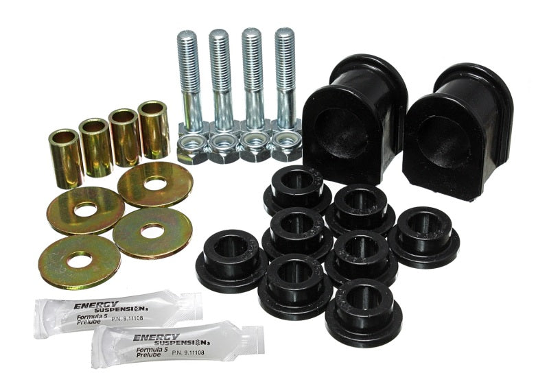 Load image into Gallery viewer, Energy Suspension 99-04 Ford F250 SD/350 4WD Black Front 1-1/4in Sway Bar Bushing Set
