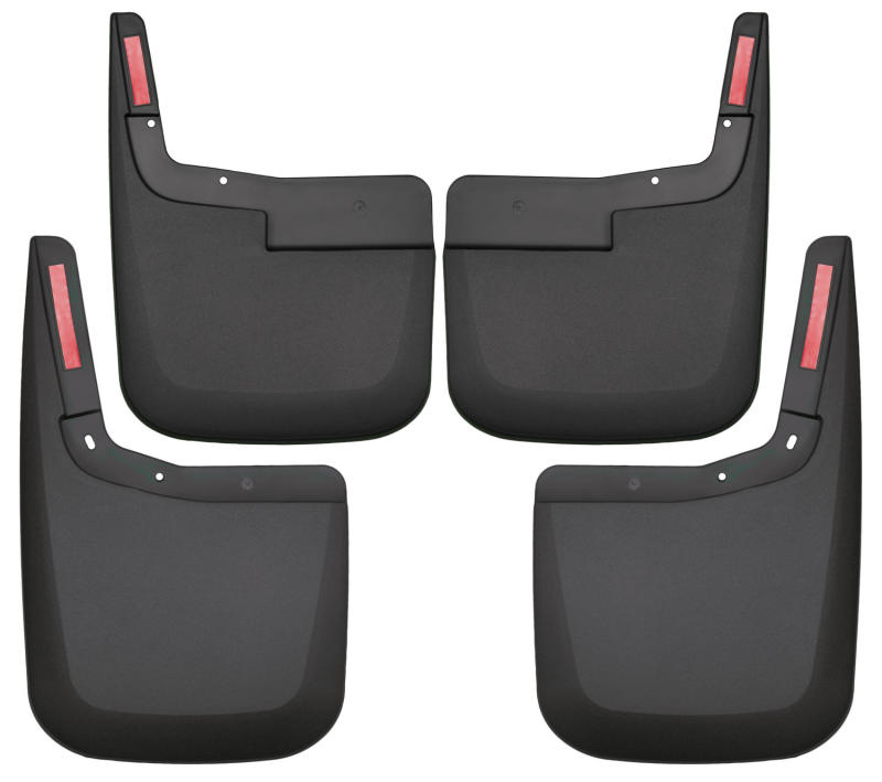 Load image into Gallery viewer, Husky Liners 20-23 Chevrolet Silverado 2500/3500 HD (Excl. Dually) Front/Rear Mud Guards - Black
