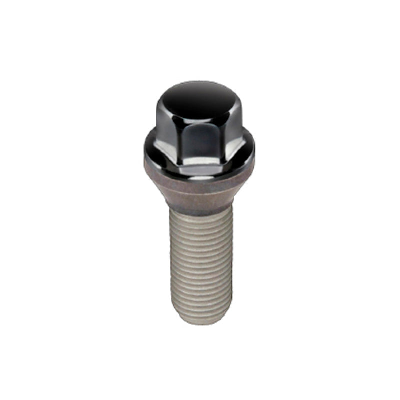 Load image into Gallery viewer, McGard Hex Lug Bolt (Cone Seat) M12X1.25 / 17mm Hex / 25.6mm Shank Length (Box of 50) - Black
