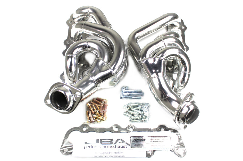 Load image into Gallery viewer, JBA 15-20 Ford F-150 5.0L Coyote 1-3/4in Primary Silver Ctd Cat4Ward Header

