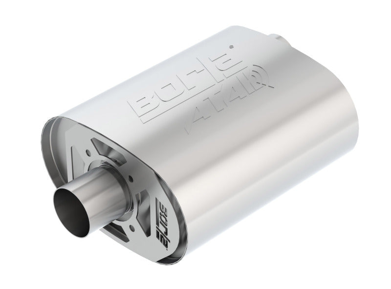 Load image into Gallery viewer, Borla CrateMuffler Ford 5.0L Coyote ATAK 2.5in Offset/Center 12in x 6in x 10.34in Muffler
