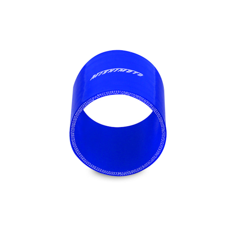 Load image into Gallery viewer, Mishimoto 2.5 Inch Blue Straight Coupler
