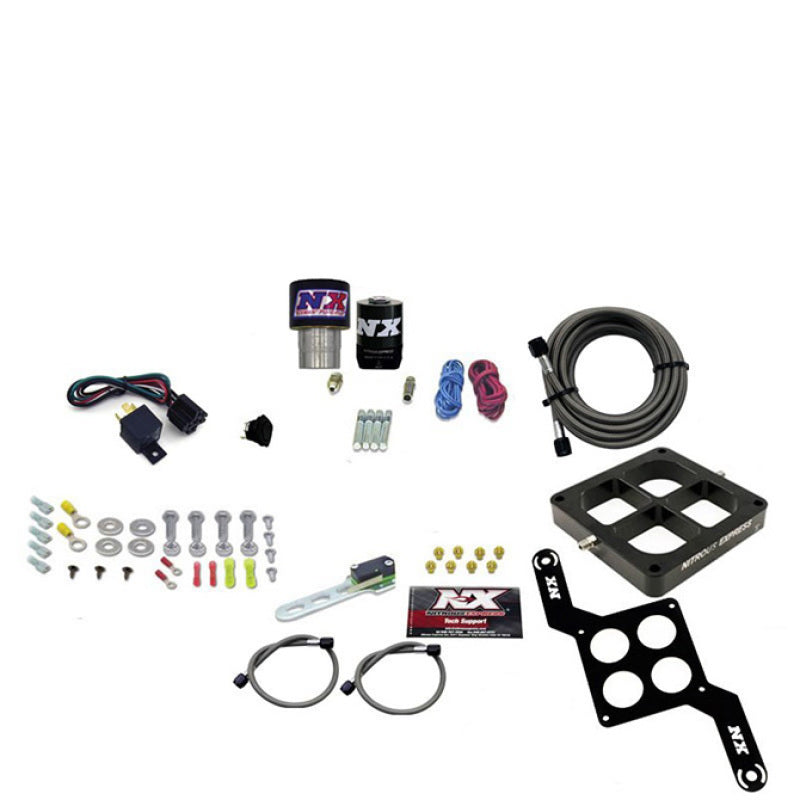 Load image into Gallery viewer, Nitrous Express Single Entry Crossbar RNC .178 4150 Flange Nitrous Kit (250-650HP) w/No Bottle
