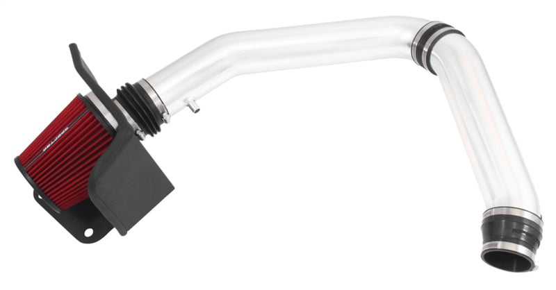 Load image into Gallery viewer, Spectre 11-15 Jeep Grand Cherokee V6-3.6L F/I Air Intake Kit - Polished w/Red Filter
