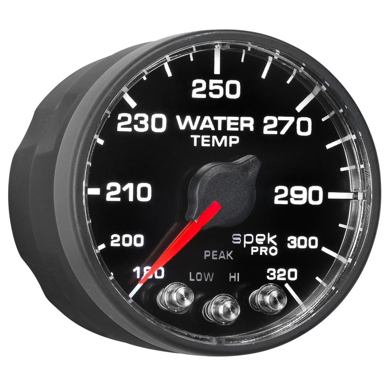 Load image into Gallery viewer, Autometer Spek-Pro - Nascar 2-1/16in Water Temp 180- 320F Bfb Ecu

