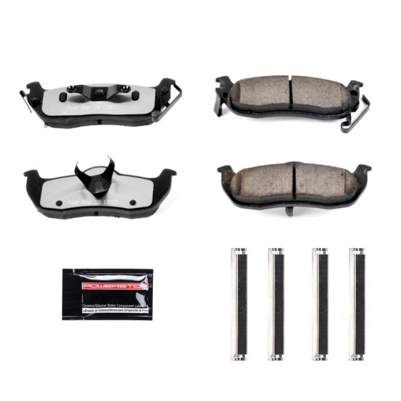 Load image into Gallery viewer, Power Stop 04-10 Infiniti QX56 Rear Z36 Truck &amp; Tow Brake Pads w/Hardware
