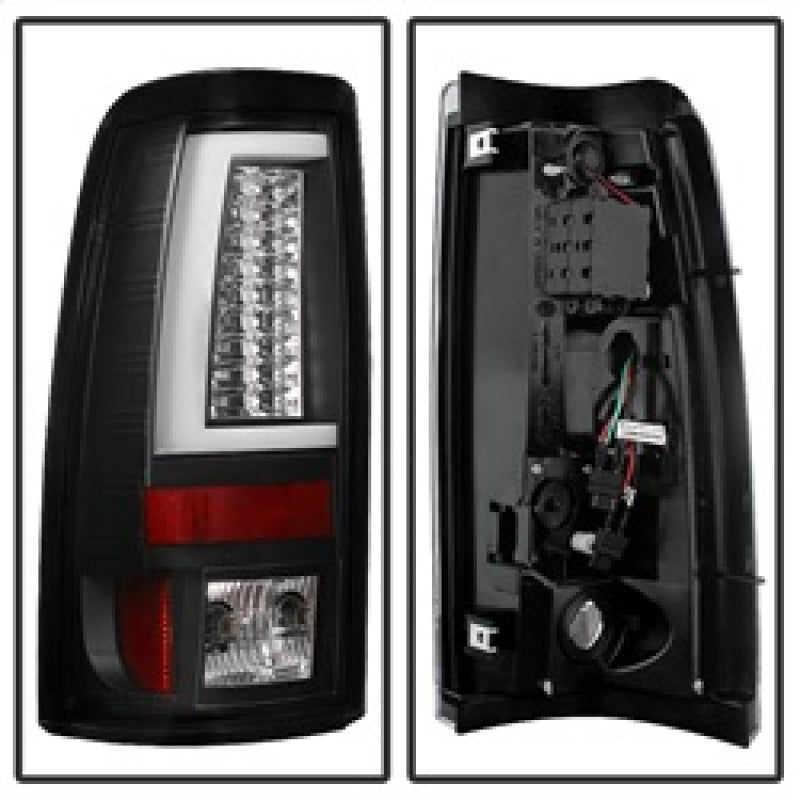 Load image into Gallery viewer, Spyder Chevy Silverado 1500/2500 99-02 Version 2 LED Tail Lights - Black ALT-YD-CS99V2-LED-BK
