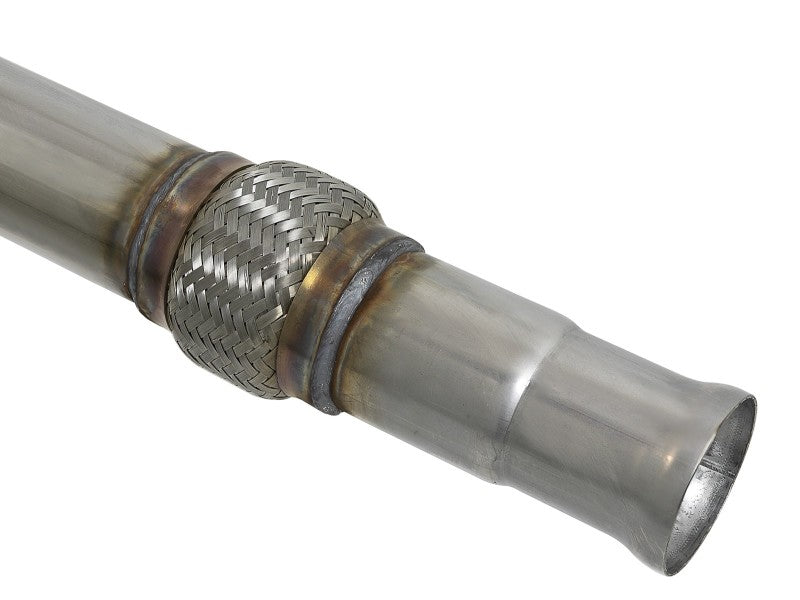 Load image into Gallery viewer, aFe Large Bore-HD 3in 409SS DPF-Back 20-21 GM Trucks L6-3.0L (td) LM2 - Polished Tip
