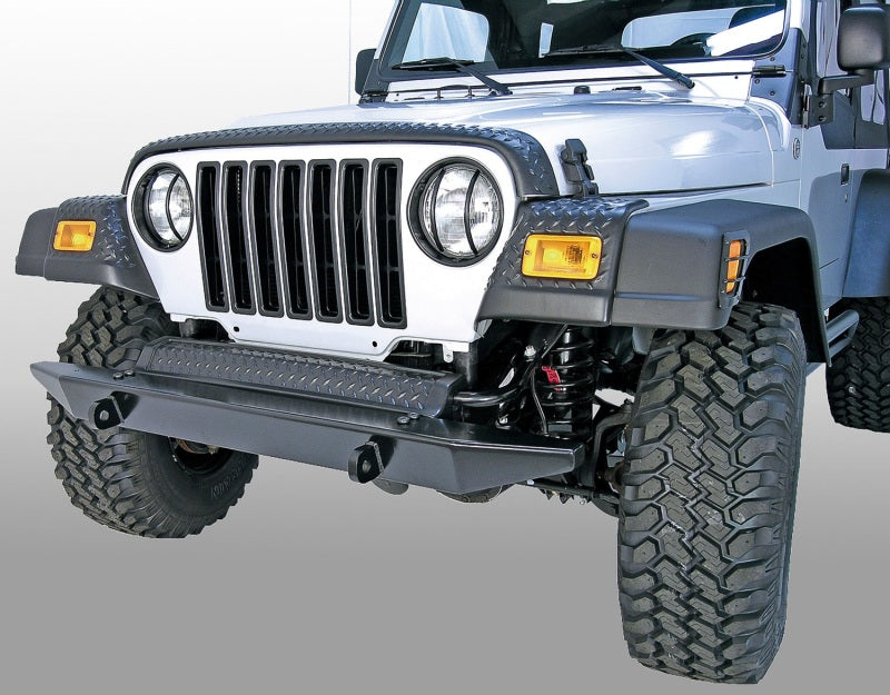 Load image into Gallery viewer, Rugged Ridge Front Fender Guards Body Armor 97-06 Jeep Wrangler
