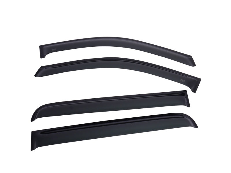 Load image into Gallery viewer, EGR 2019 Chevy 1500 Crew Cab Tape-On Window Visors - Set of 4 Dark Smoke
