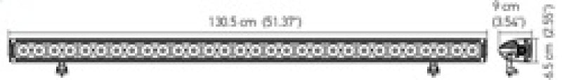 Load image into Gallery viewer, Hella Value Fit Design 51in - 300W LED Light Bar - Combo Beam
