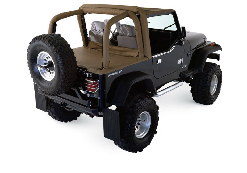 Load image into Gallery viewer, Rampage 1997-2002 Jeep Wrangler(TJ) Roll Bar Pad &amp; Cover Kit - Black Denim
