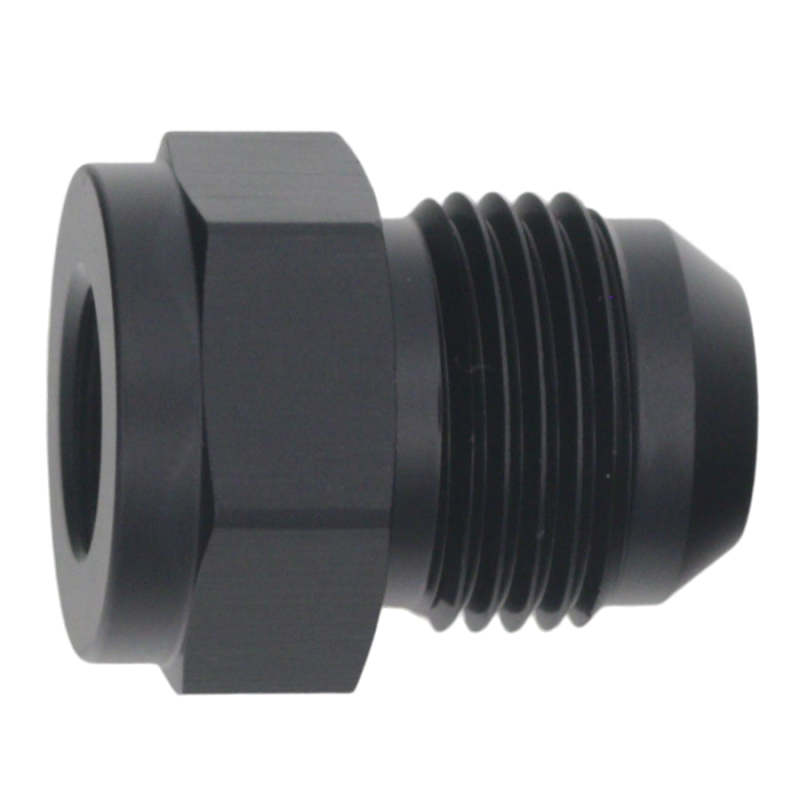 Load image into Gallery viewer, DeatschWerks 6AN Female Flare to 10AN Male Flare Expander - Anodized Matte Black
