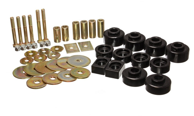 Load image into Gallery viewer, Energy Suspension 97-03 Ford F-100/F-150 2WD/F250 2WD &amp; L-Duty Black Body (Ext Cab ONLY ) Mount Set
