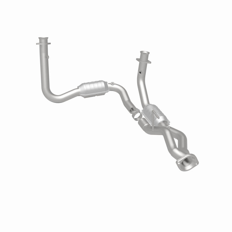 Load image into Gallery viewer, MagnaFlow Conv DF 05-06 Jeep Grand Cherokee 3.7L Y-Pipe Assembly

