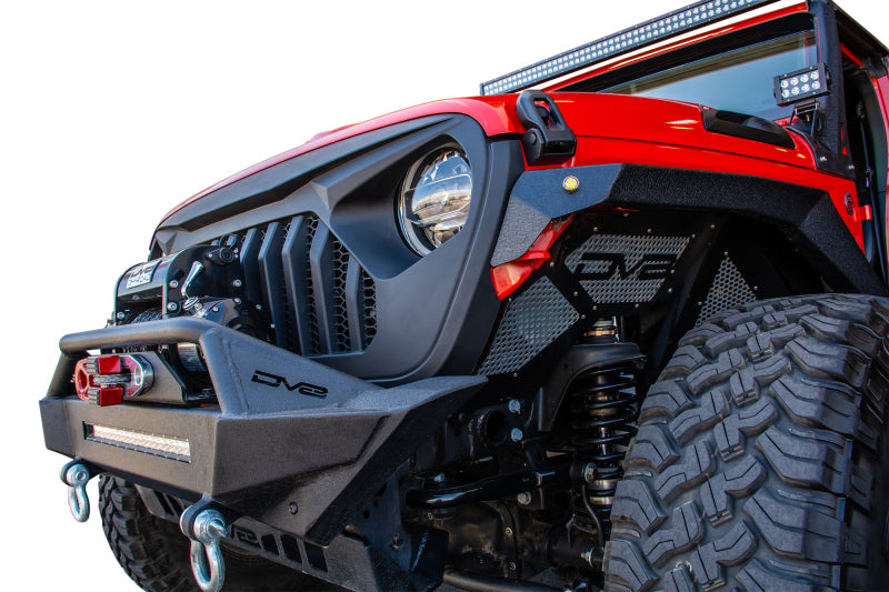 Load image into Gallery viewer, DV8 Offroad 2018+ Jeep JL/ Gladiator Angry Grill
